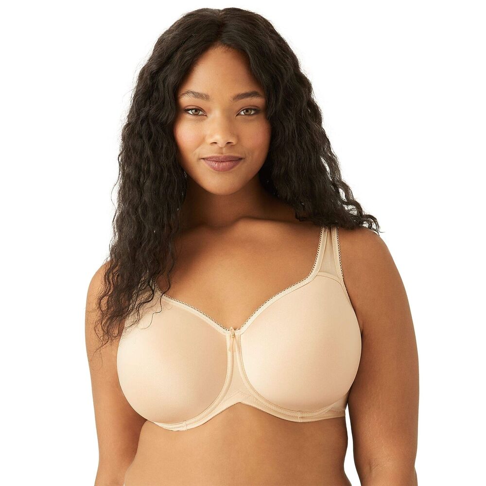 Wacoal Womens Plus-Size Basic Beauty Contour Spacer Bra Naturally Nude 40D 14717